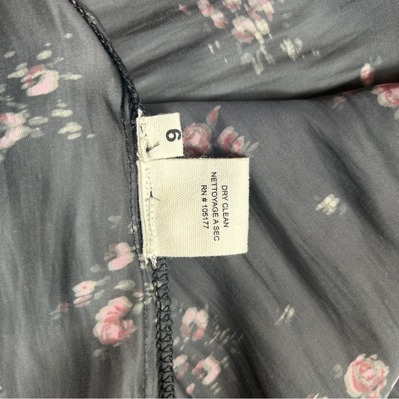 Ulla Johnson Black Floral Maxi Dress - Picture 12 of 12